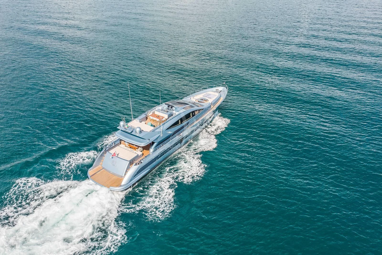 a boat on the water aboard 55 FIFTYFIVE Yacht for Charter