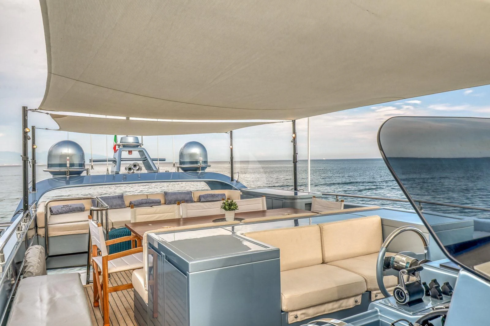 a boat on the water aboard 55 FIFTYFIVE Yacht for Charter