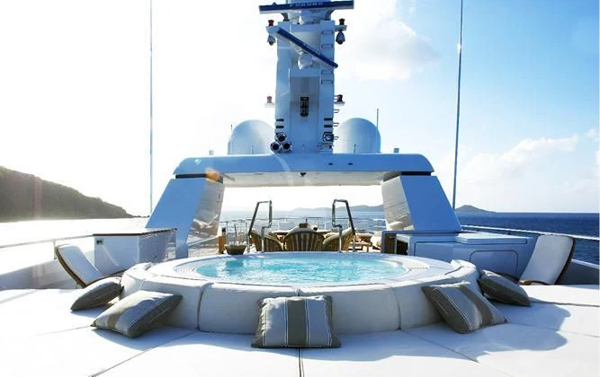 a boat on the water aboard HARLE Yacht for Sale