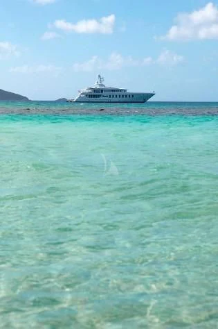 a boat in the water aboard HARLE Yacht for Sale