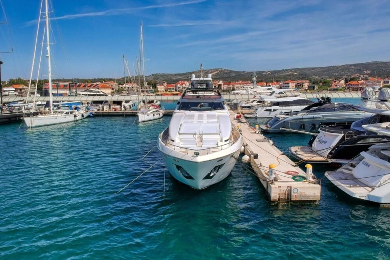 boats are parked in the water aboard KATARIINA XO Yacht for Sale