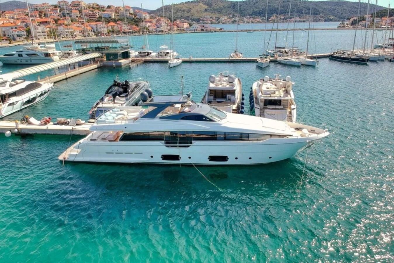 a boat in the water aboard KATARIINA XO Yacht for Sale