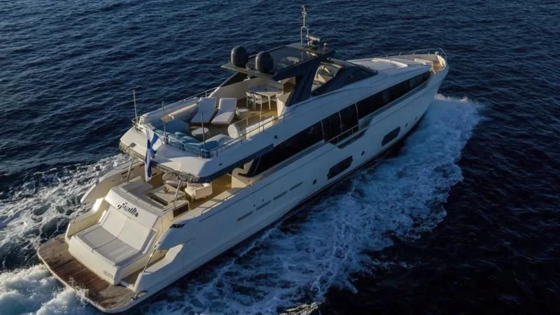 a ship on the water aboard KATARIINA XO Yacht for Sale