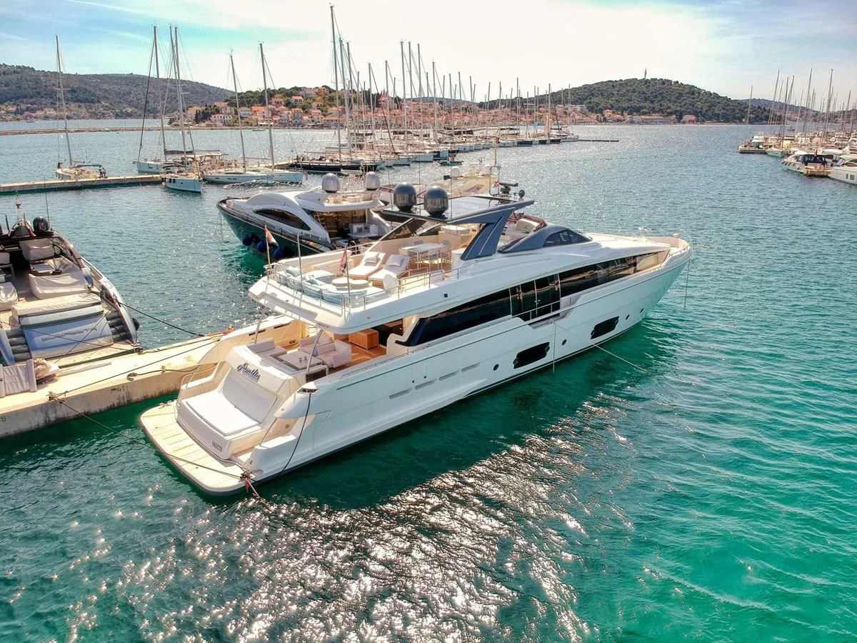 a boat in the water aboard KATARIINA XO Yacht for Sale