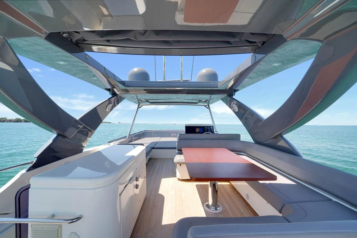 the inside of a boat aboard KATARIINA XO Yacht for Sale