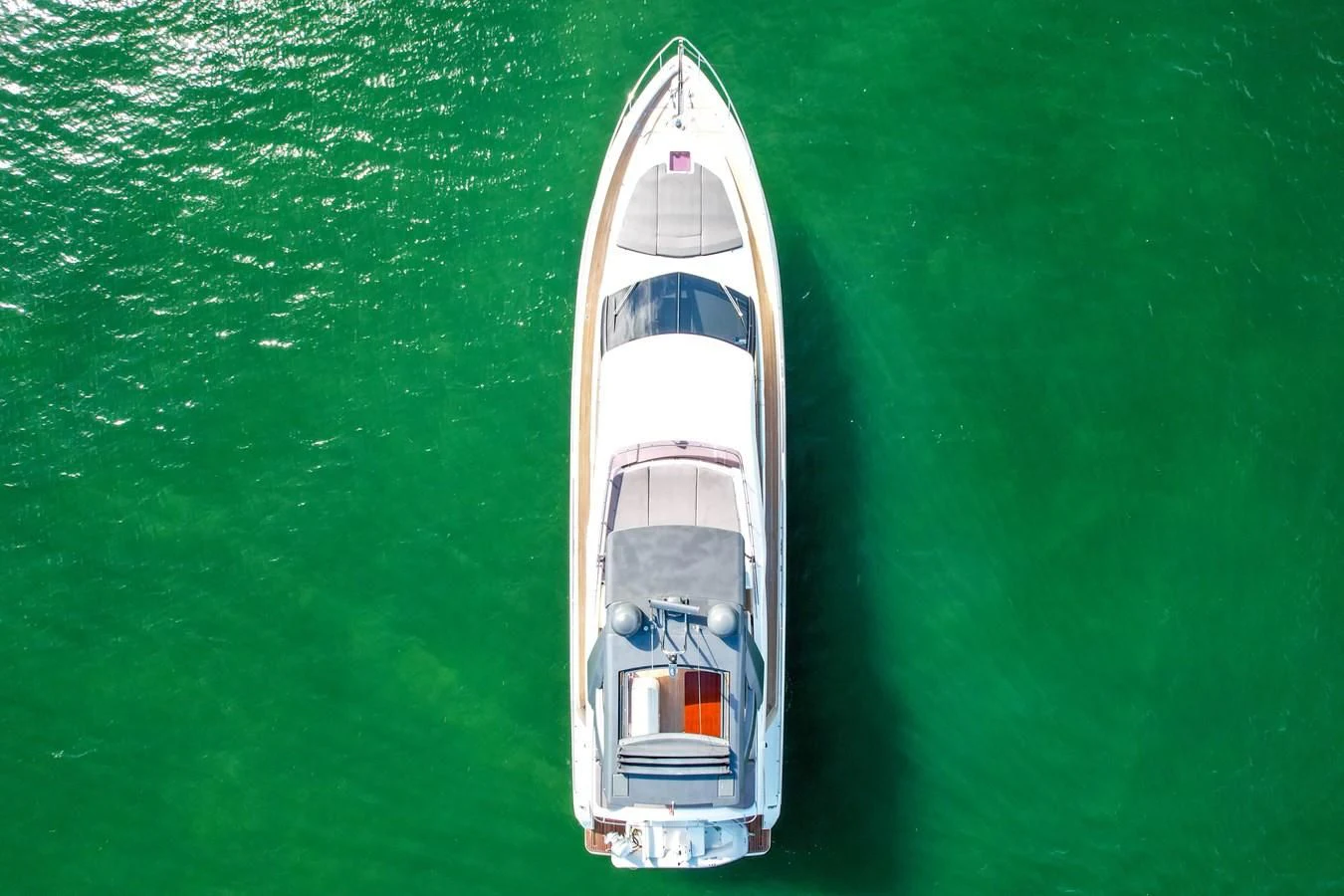 a white ship in the water aboard KATARIINA XO Yacht for Sale