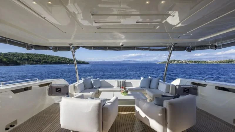 a boat on the water aboard KATARIINA XO Yacht for Sale