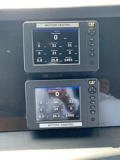 a rectangular electronic device aboard SERENITY MIA Yacht for Sale
