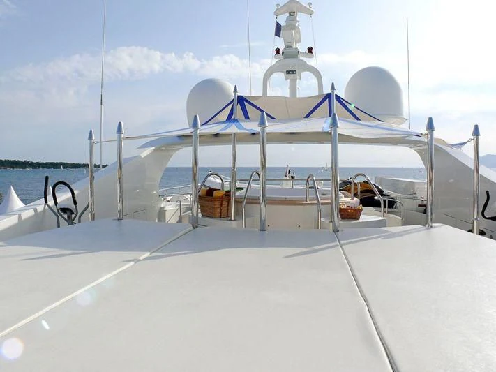 a boat on the water aboard HAPPY LIFE Yacht for Sale