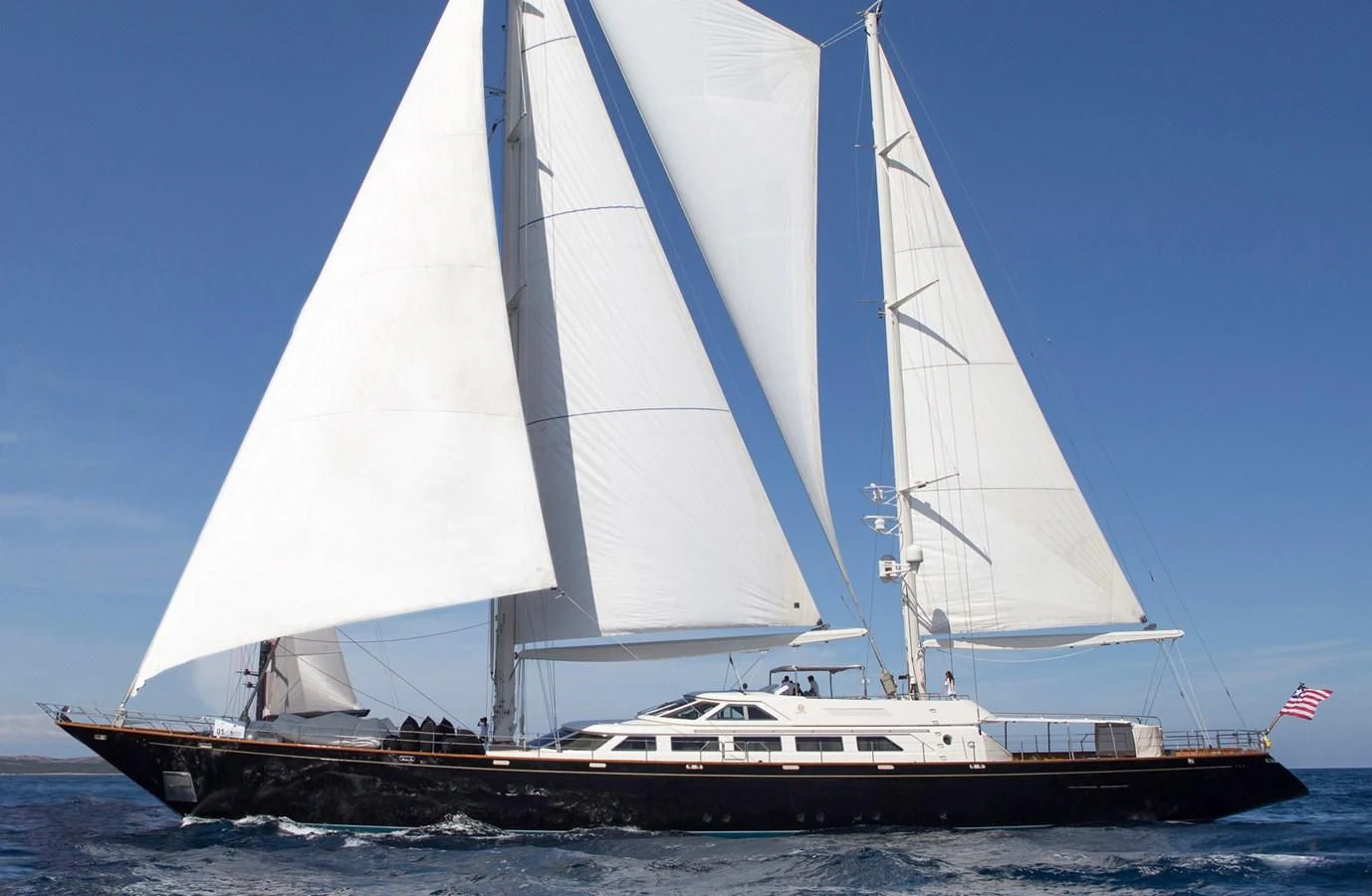 a sailboat on the water aboard BELLE BRISE Yacht for Sale