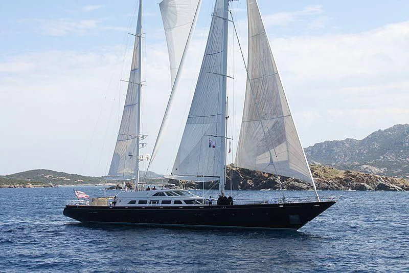 a sailboat on the water aboard BELLE BRISE Yacht for Sale