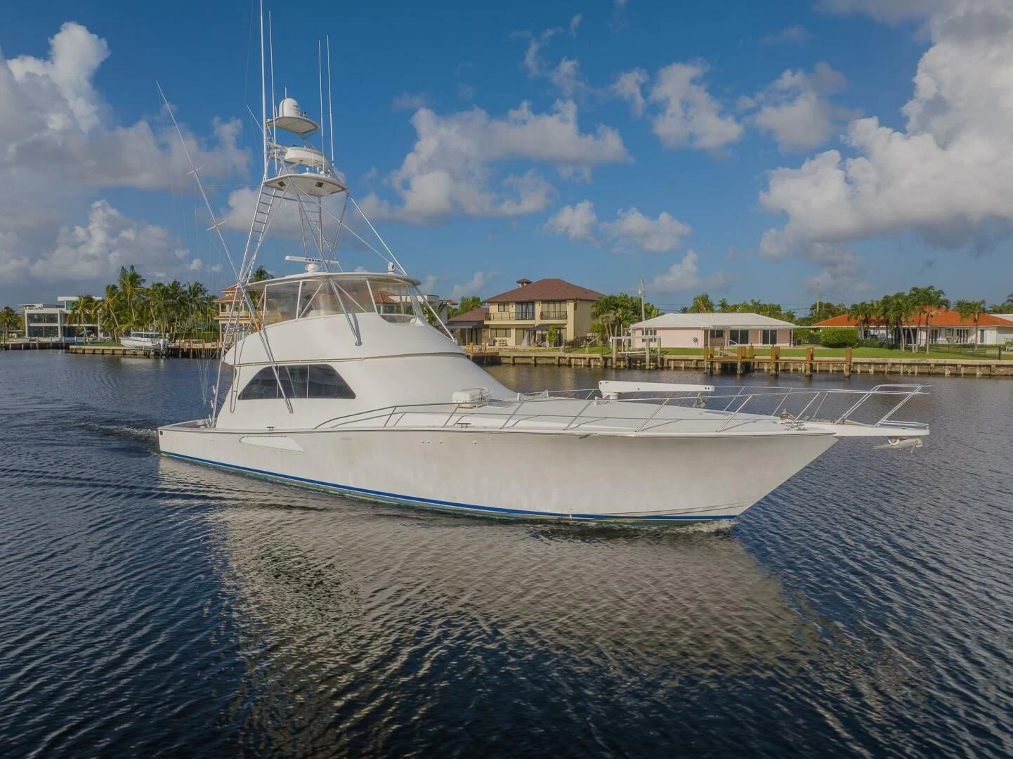 a boat in the water aboard DON'T STOP BELIEVIN Yacht for Sale