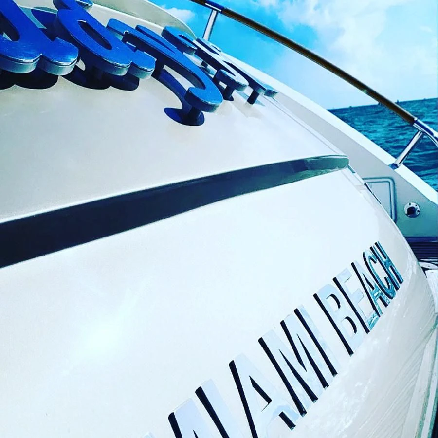 a close-up of a boat aboard LADY H Yacht for Sale