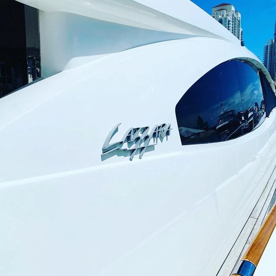 website aboard LADY H Yacht for Sale