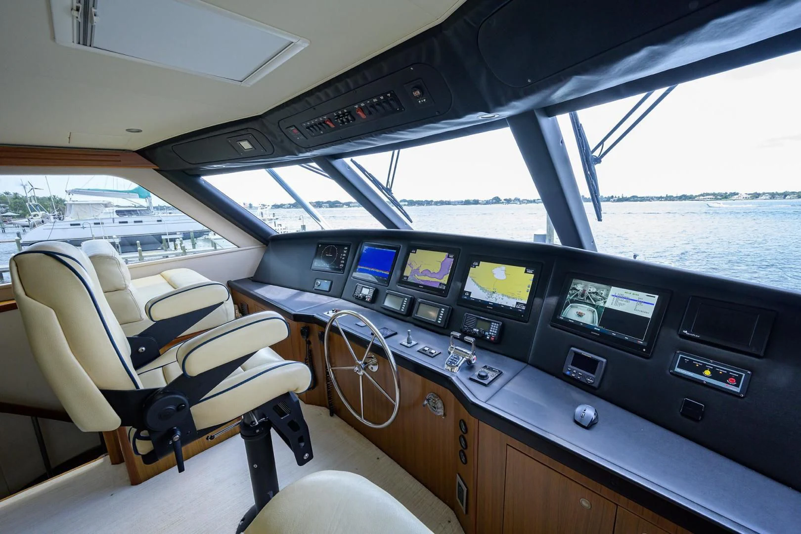 inside of a boat aboard RITE ANGLER Yacht for Sale