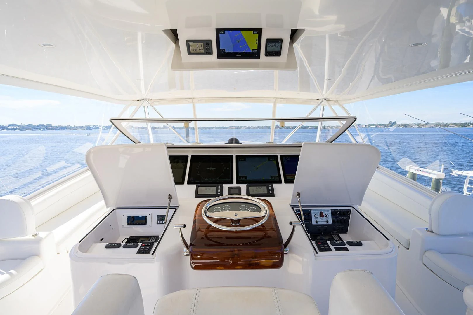 inside of a yacht aboard RITE ANGLER Yacht for Sale