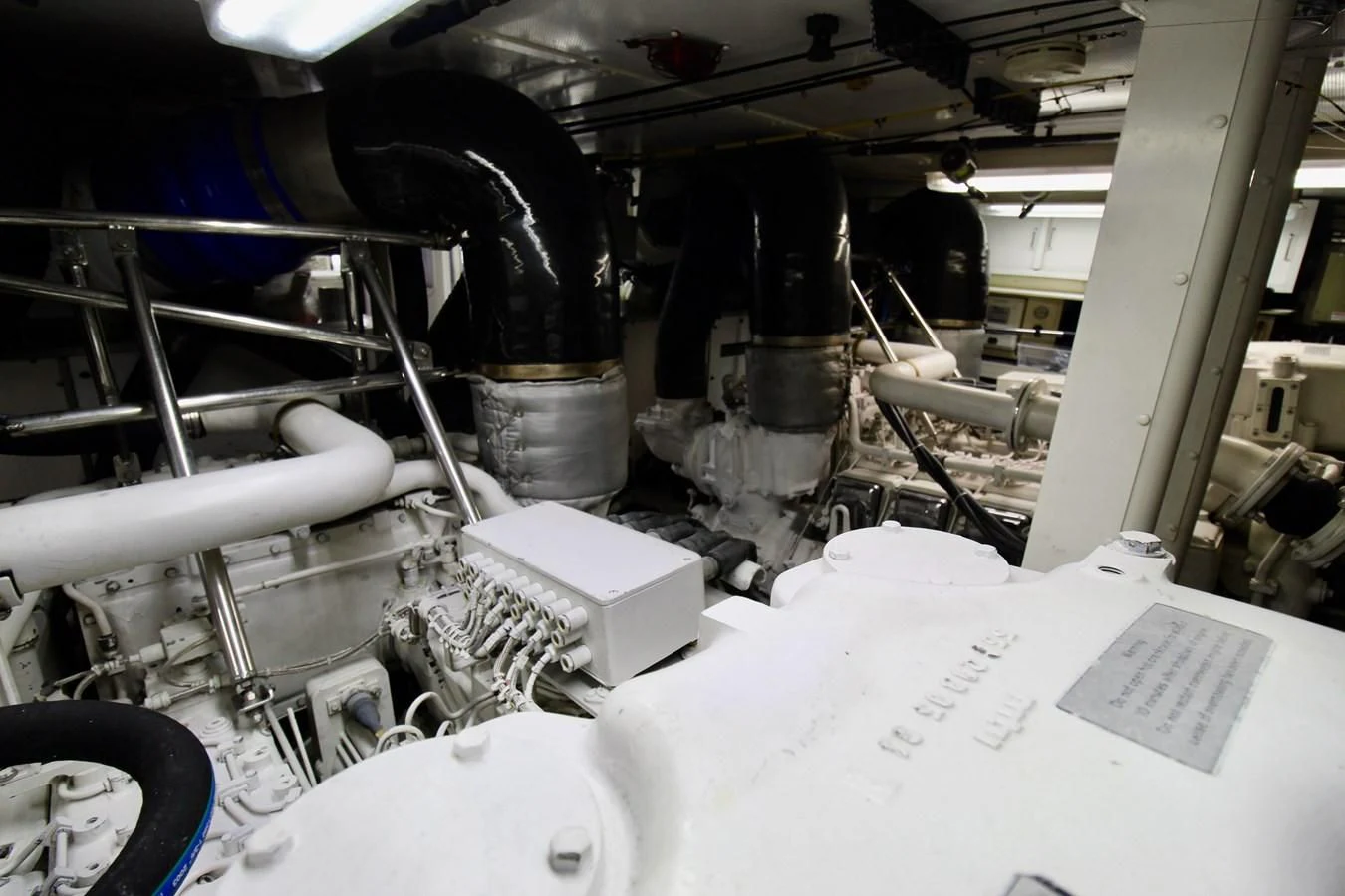 a close-up of a machine aboard NO EXCEPTIONS Yacht for Sale