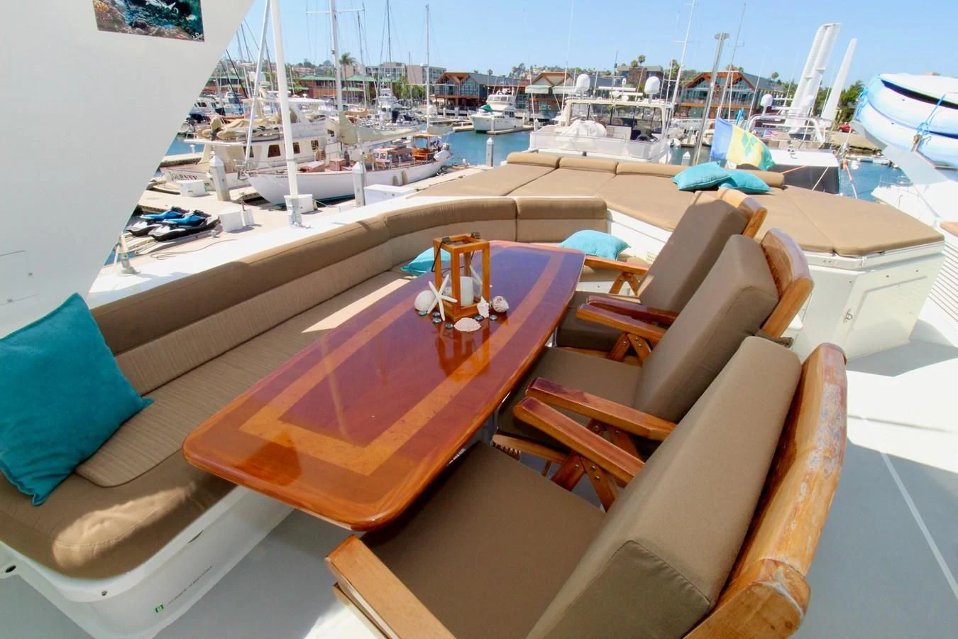 a boat on the water aboard NO EXCEPTIONS Yacht for Sale