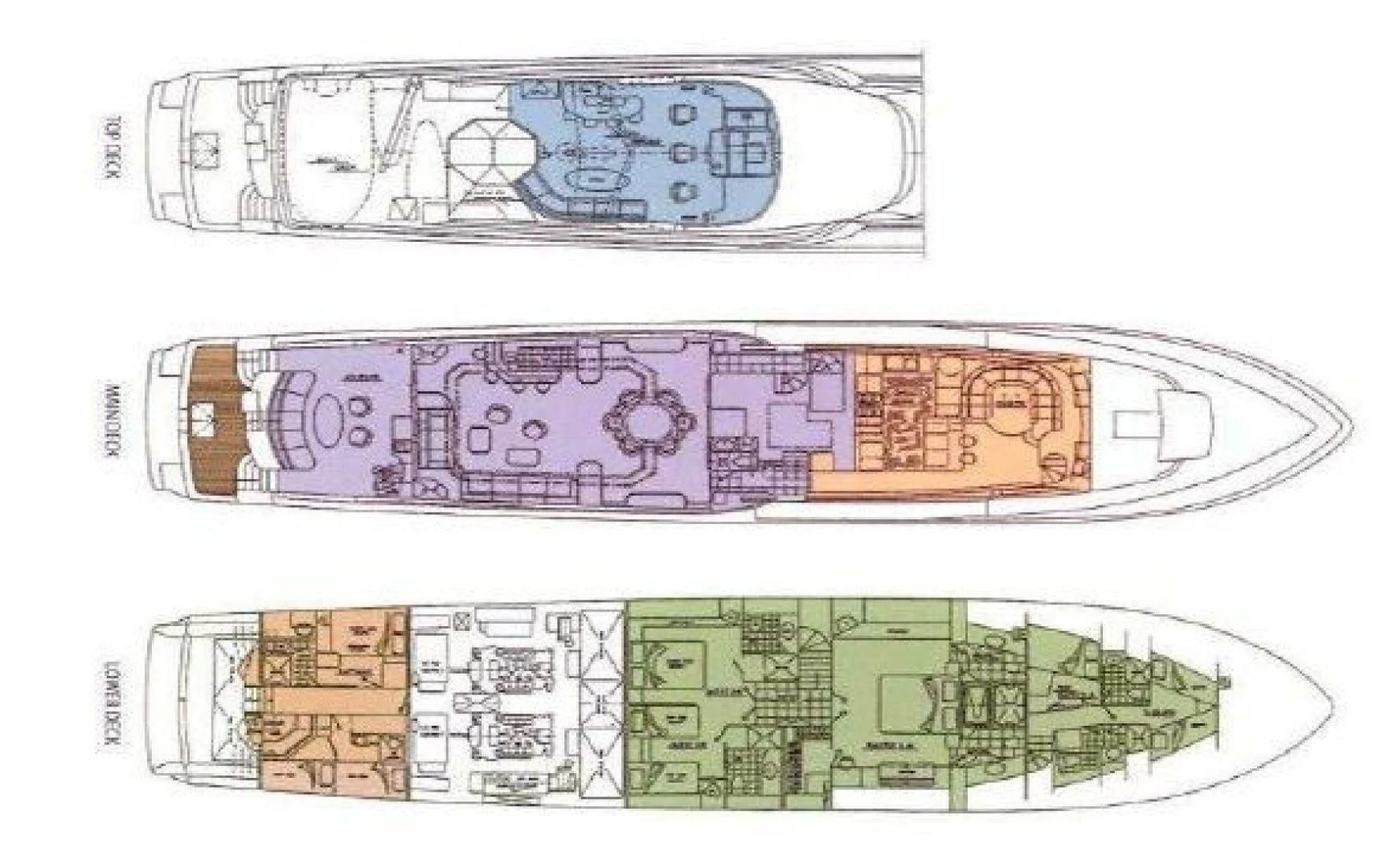 diagram aboard NO EXCEPTIONS Yacht for Sale