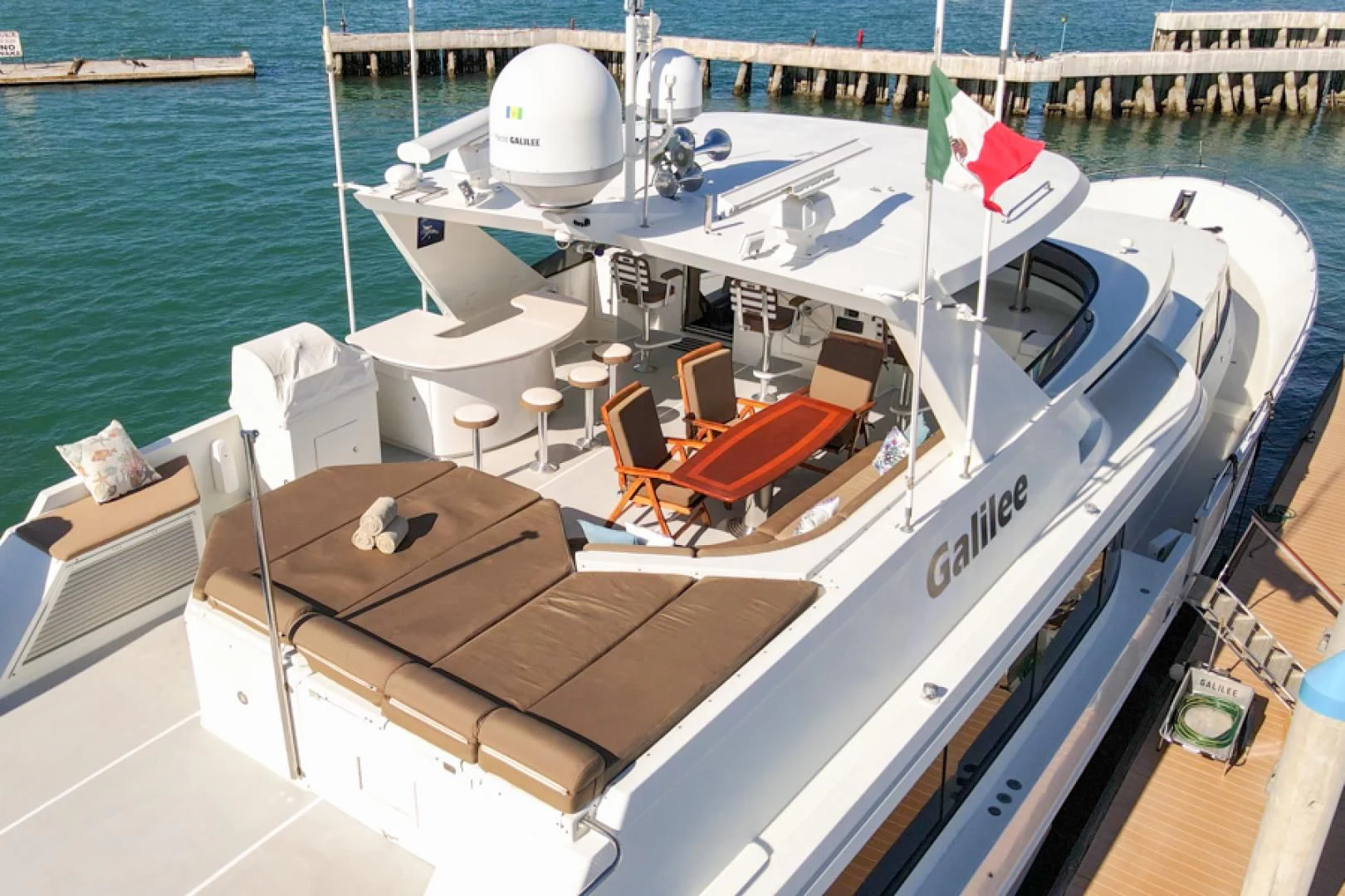 a boat on the water aboard NO EXCEPTIONS Yacht for Sale