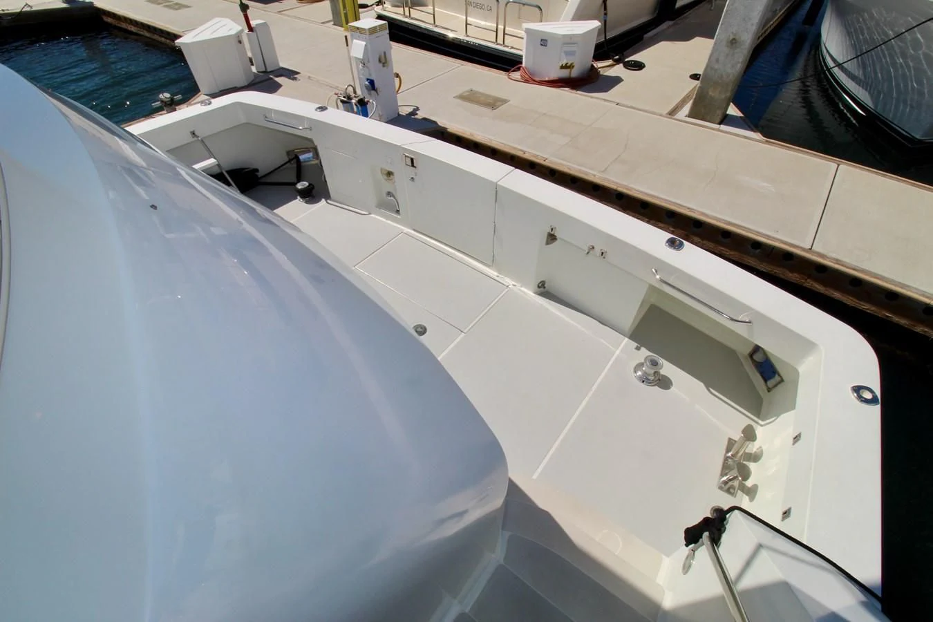 a large white machine aboard NO EXCEPTIONS Yacht for Sale