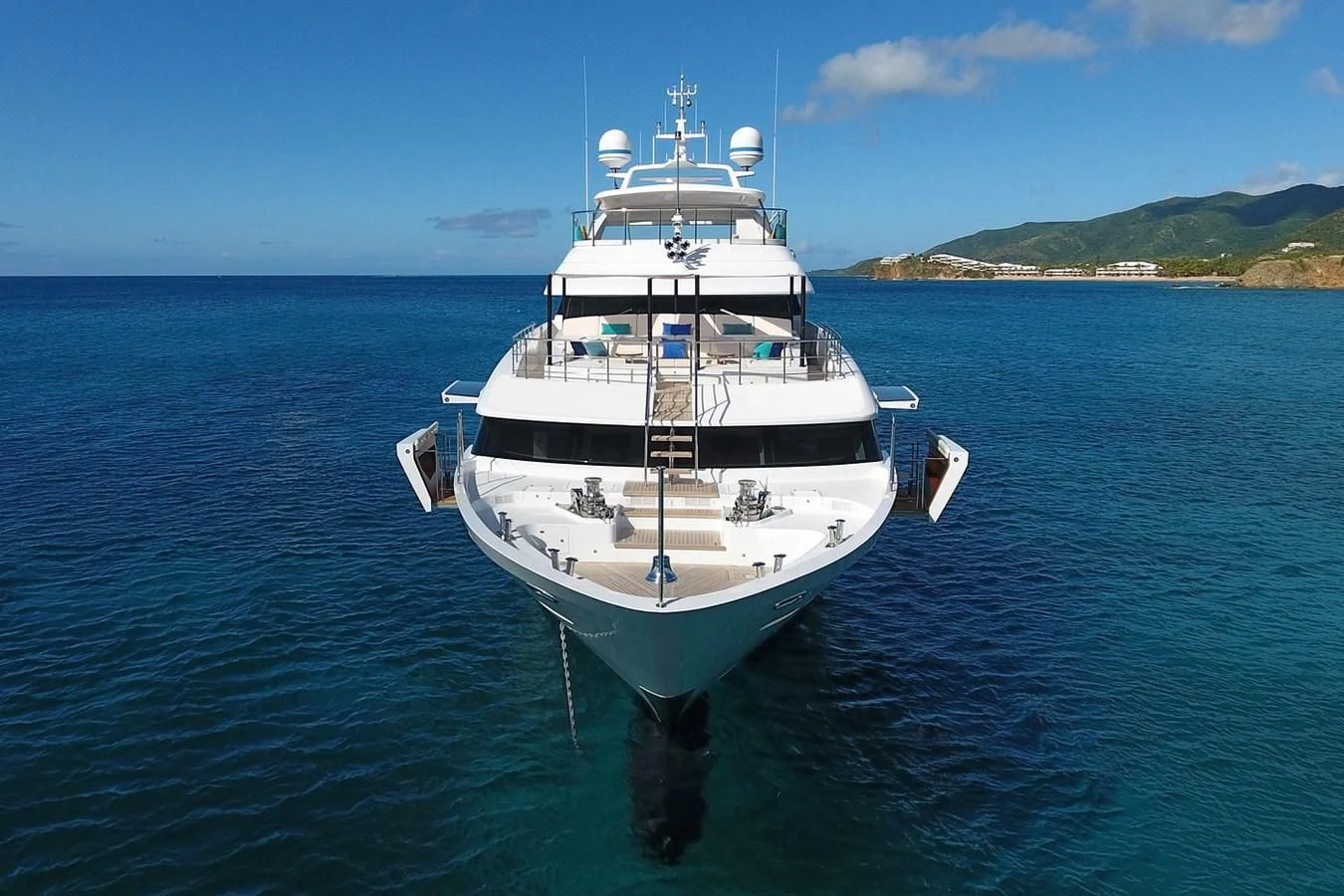 a boat in the water aboard JODI ANN Yacht for Charter