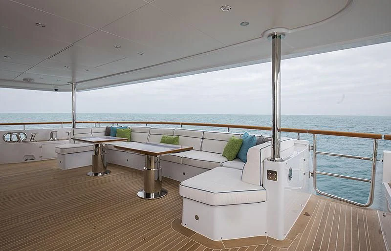 a boat on the water aboard JODI ANN Yacht for Charter