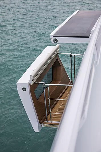 a boat on the water aboard JODI ANN Yacht for Charter