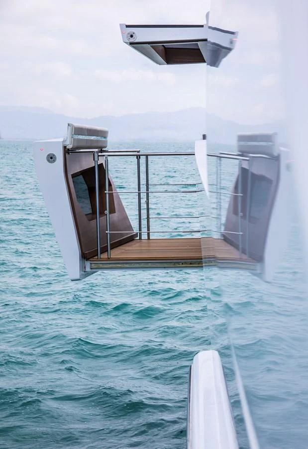 a boat in the water aboard JODI ANN Yacht for Charter
