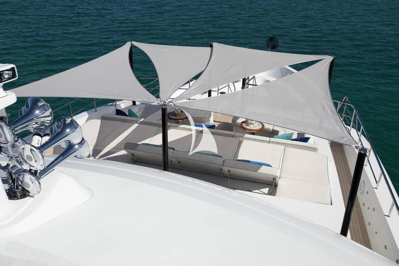 a boat on the water aboard JODI ANN Yacht for Charter