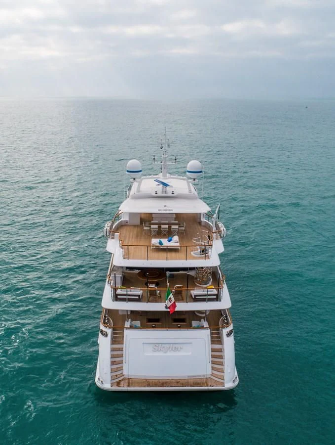a boat in the water aboard JODI ANN Yacht for Charter