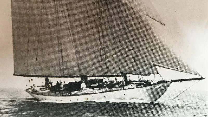 a group of people on a boat aboard VAGRANT Yacht for Sale