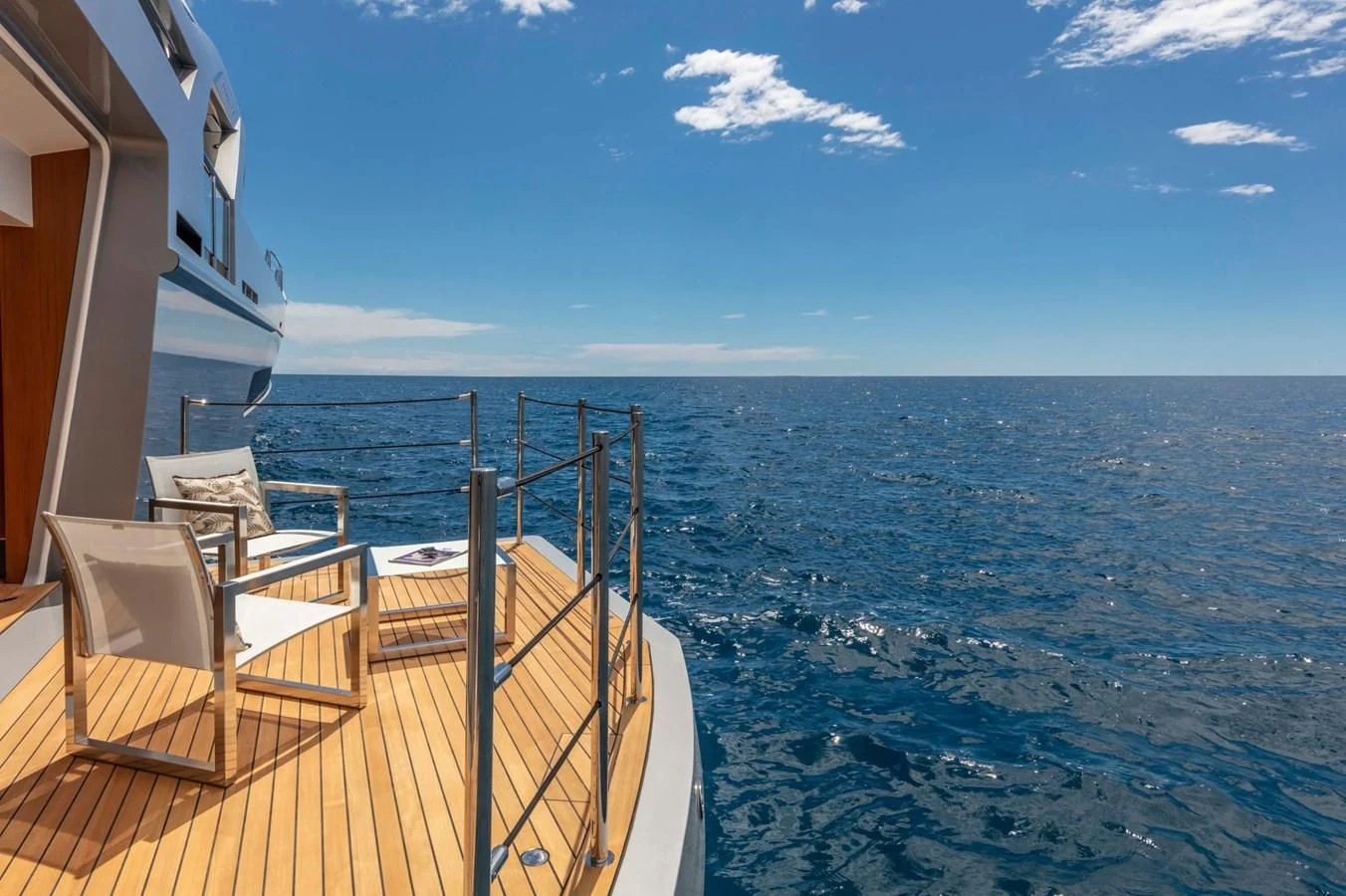 a boat on the water aboard TOUCH ME Yacht for Sale