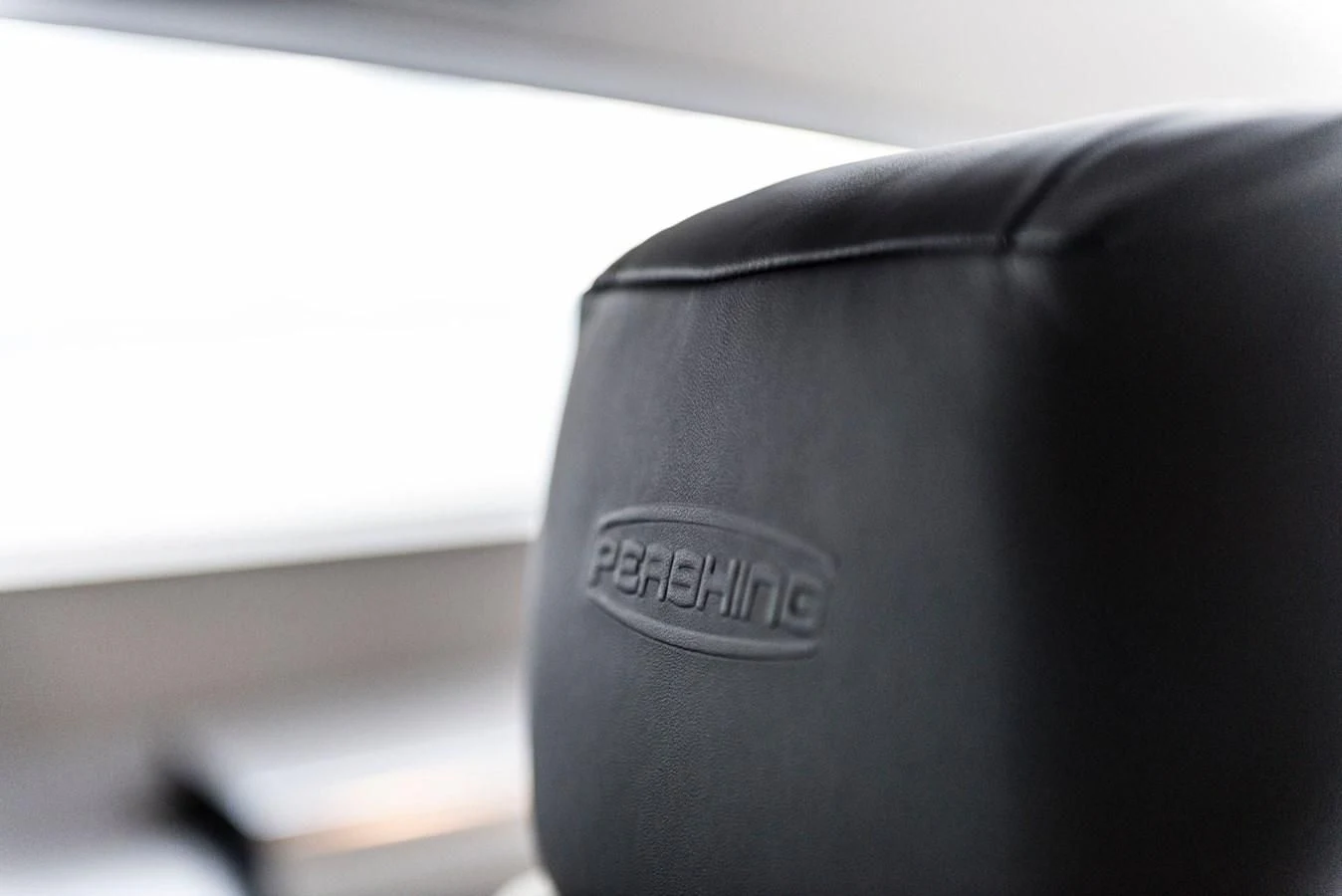 a black leather wallet aboard TOUCH ME Yacht for Sale