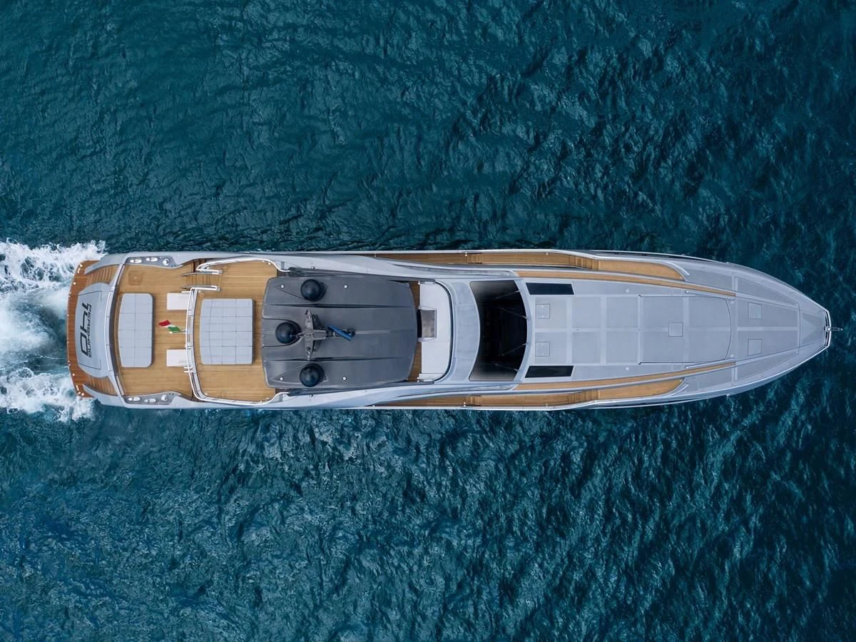 a metal device on the beach aboard TOUCH ME Yacht for Sale