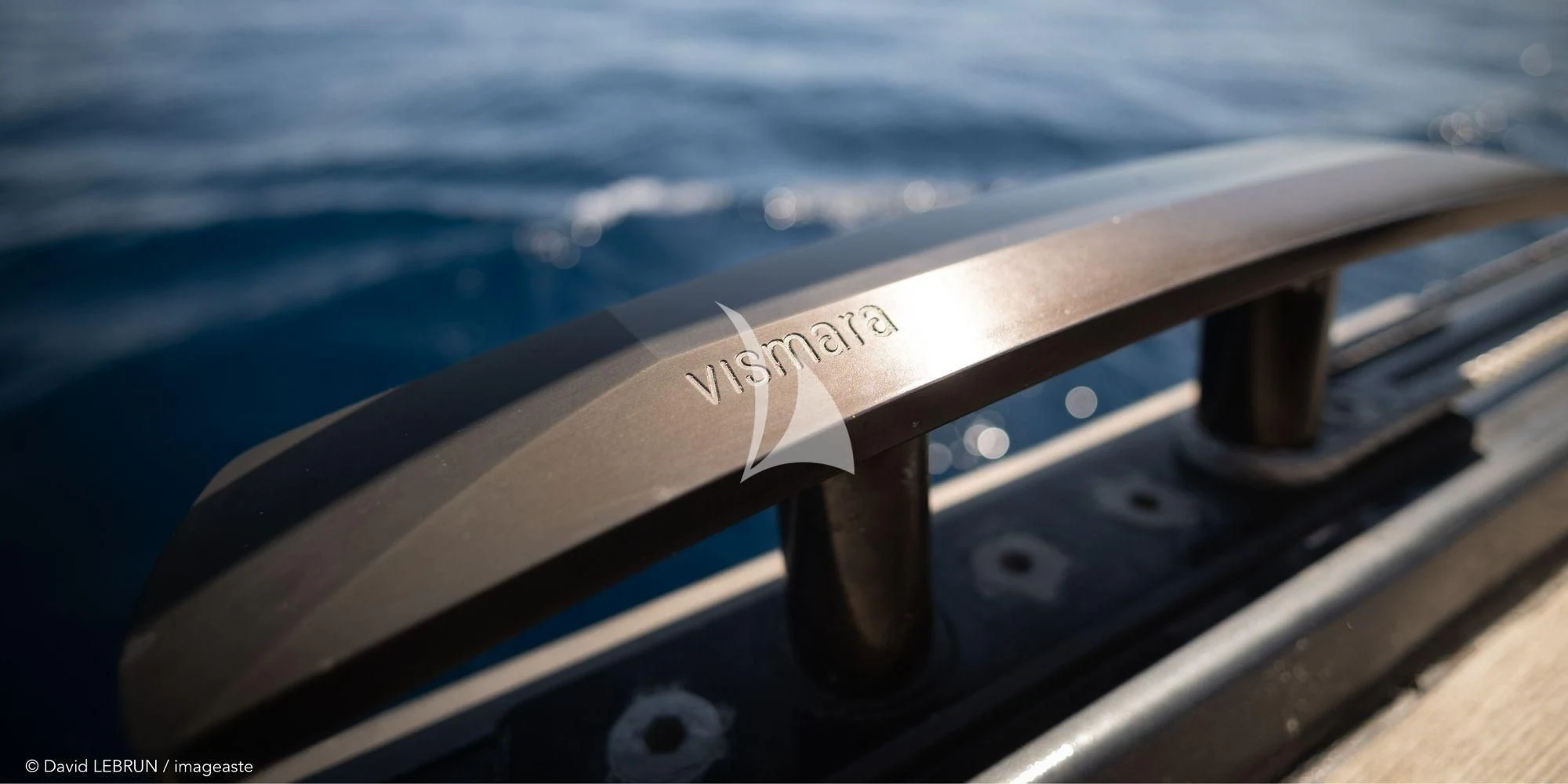 a close-up of a tablet aboard LUCE GUIDA Yacht for Sale