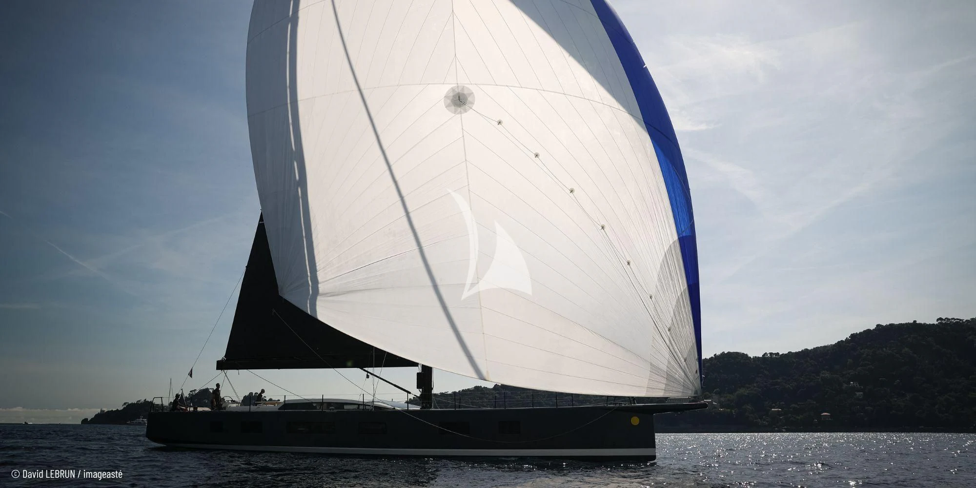 a sailboat on the water aboard LUCE GUIDA Yacht for Sale