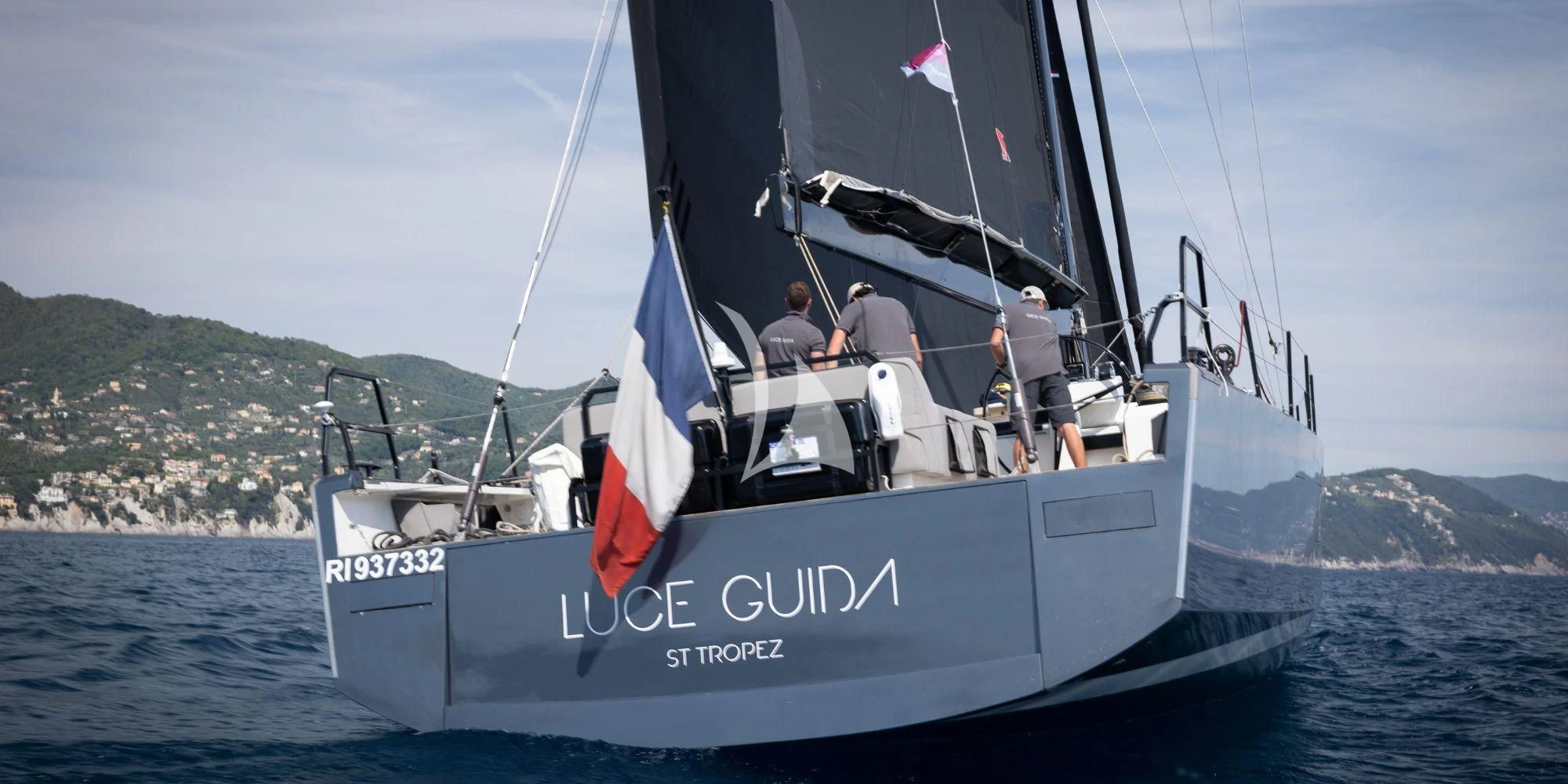 a boat on the water aboard LUCE GUIDA Yacht for Sale