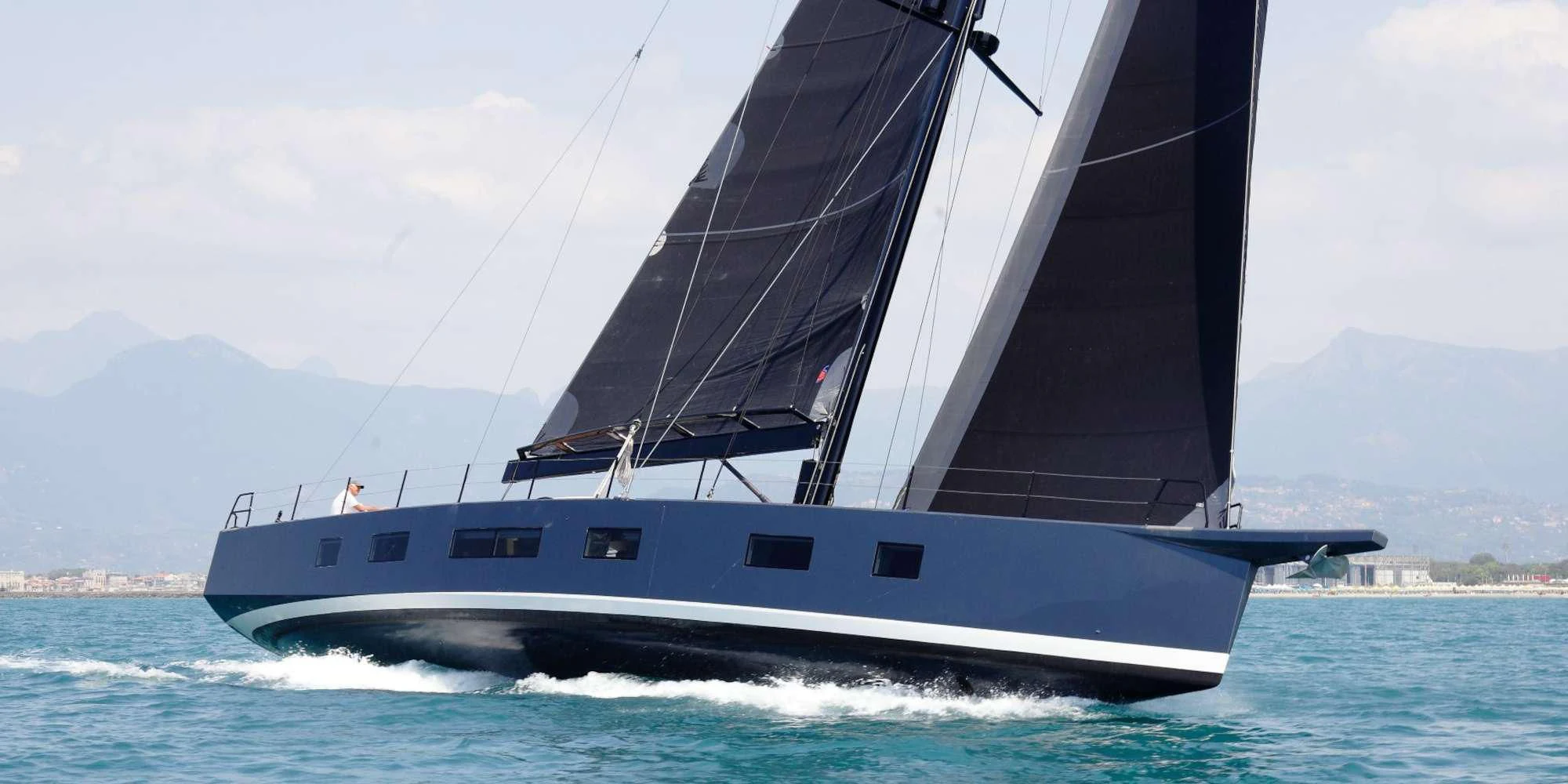 a boat on the water aboard LUCE GUIDA Yacht for Sale