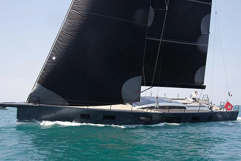 a sailboat on the water aboard LUCE GUIDA Yacht for Sale