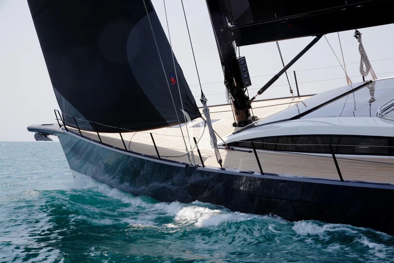 a boat on the water aboard LUCE GUIDA Yacht for Sale