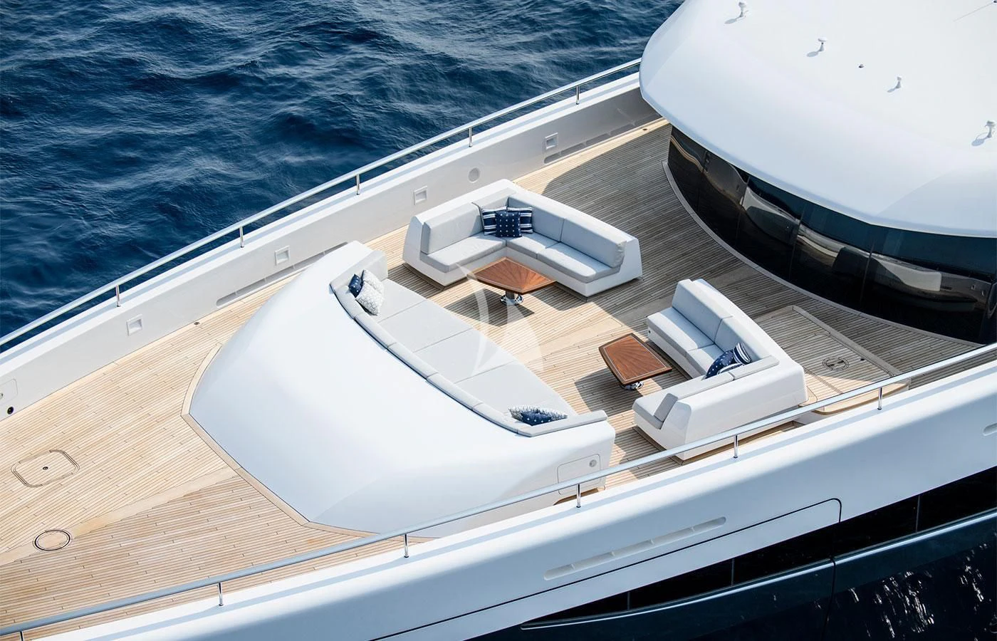 a boat on the water aboard M'BRACE Yacht for Sale