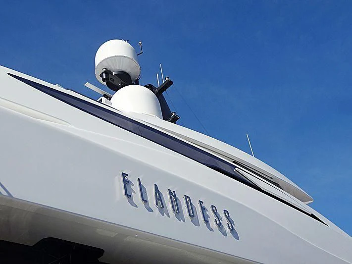 a person in a space suit aboard M'BRACE Yacht for Sale