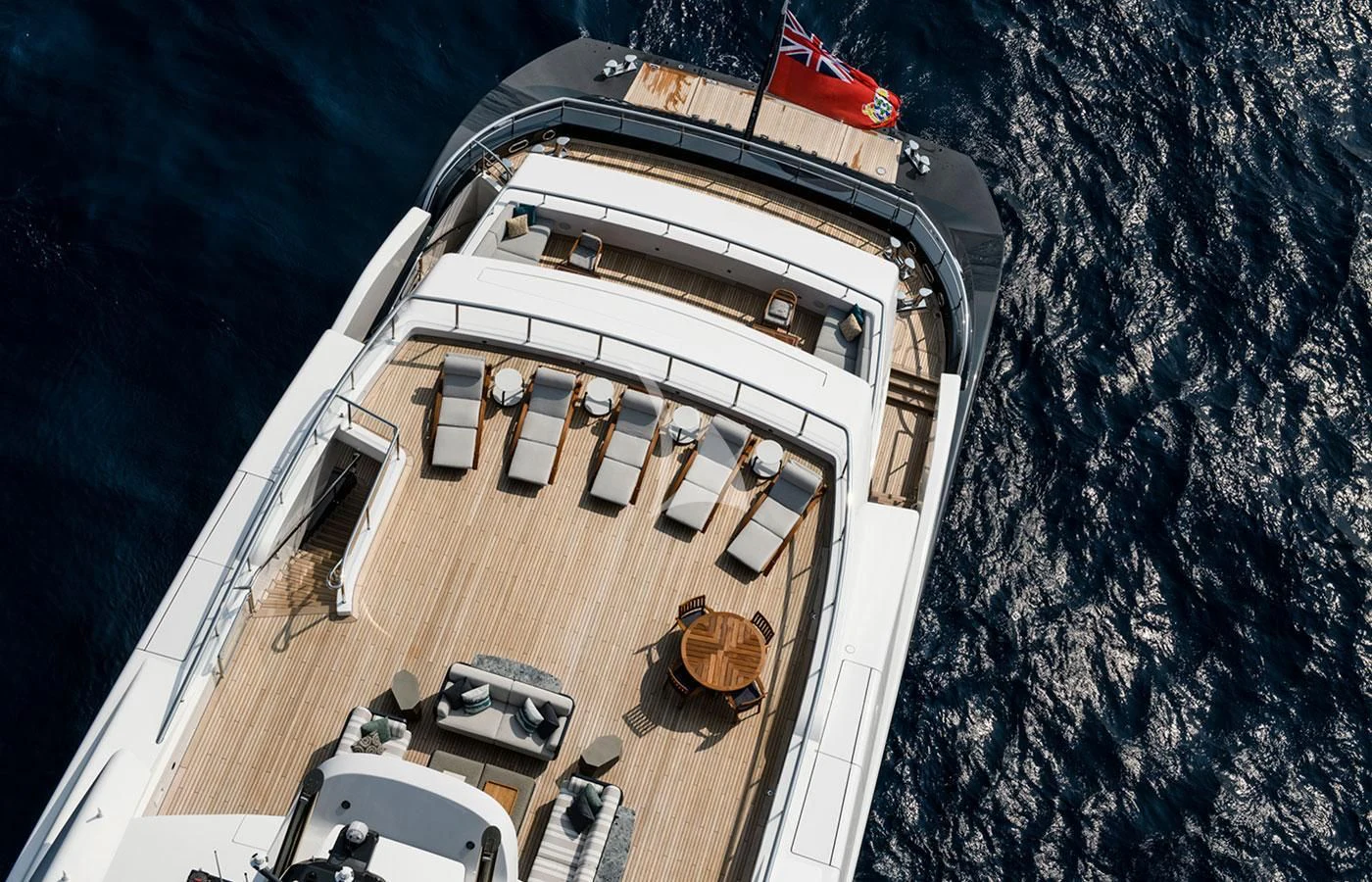 a boat on the water aboard M'BRACE Yacht for Sale