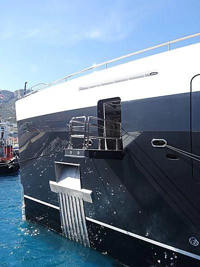 a boat on the water aboard M'BRACE Yacht for Sale