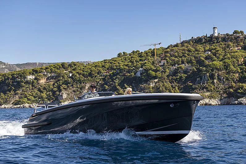 a boat on the water aboard M'BRACE Yacht for Sale