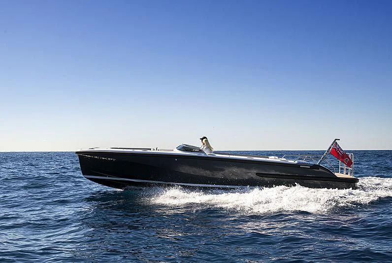 a boat on the water aboard M'BRACE Yacht for Sale