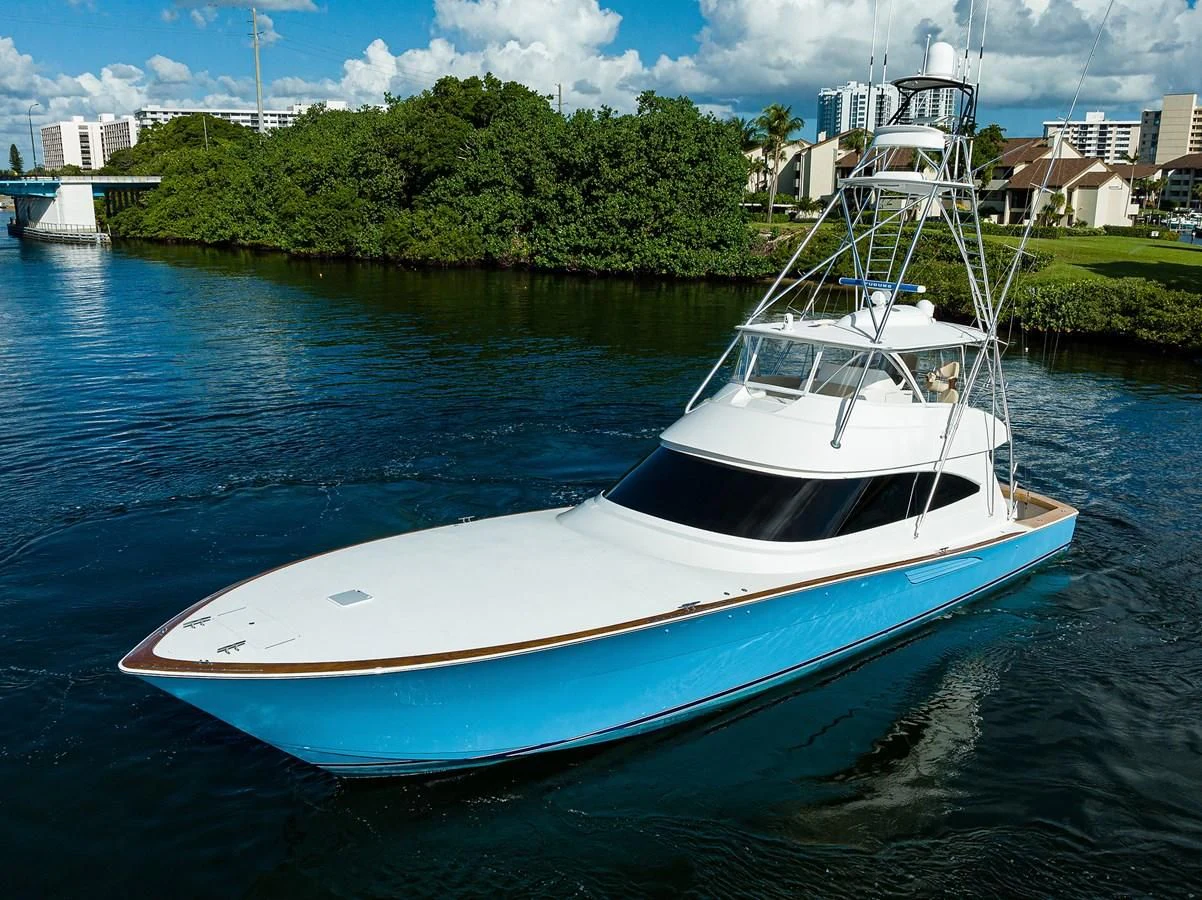 a boat in the water aboard QUICK RAISE Yacht for Sale