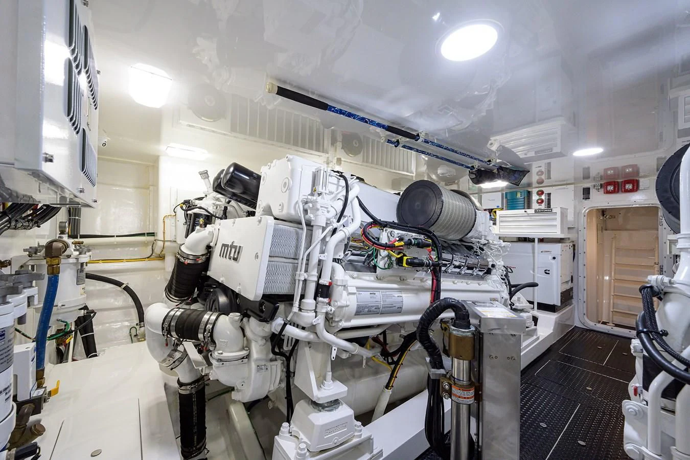 a room with machinery aboard QUICK RAISE Yacht for Sale