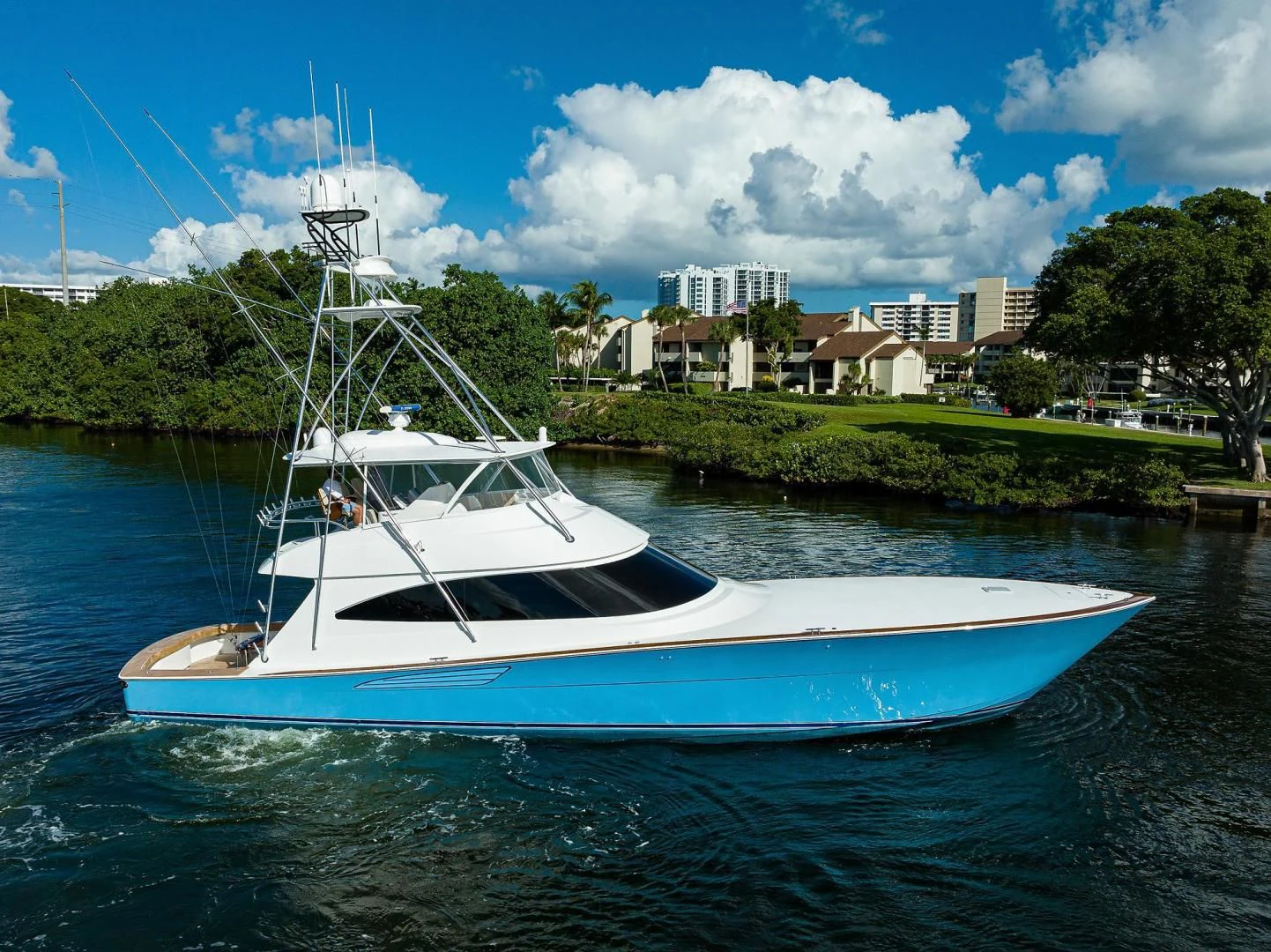 a boat on the water aboard QUICK RAISE Yacht for Sale